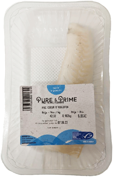 Pure & Prime Dos d'aiglefin sans arêtes MSC 200g IS